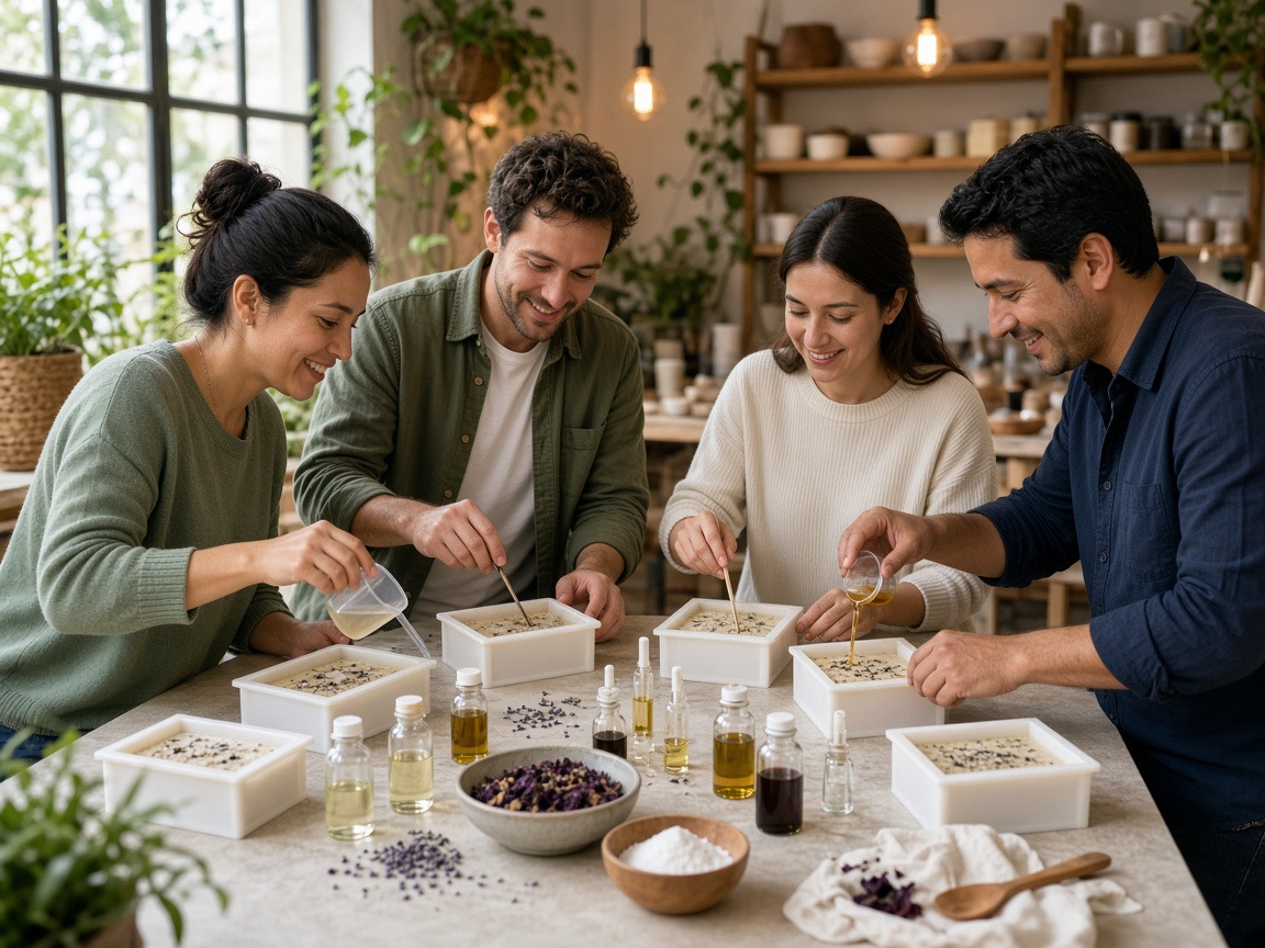 Private groups at Terraport Soap Atelier