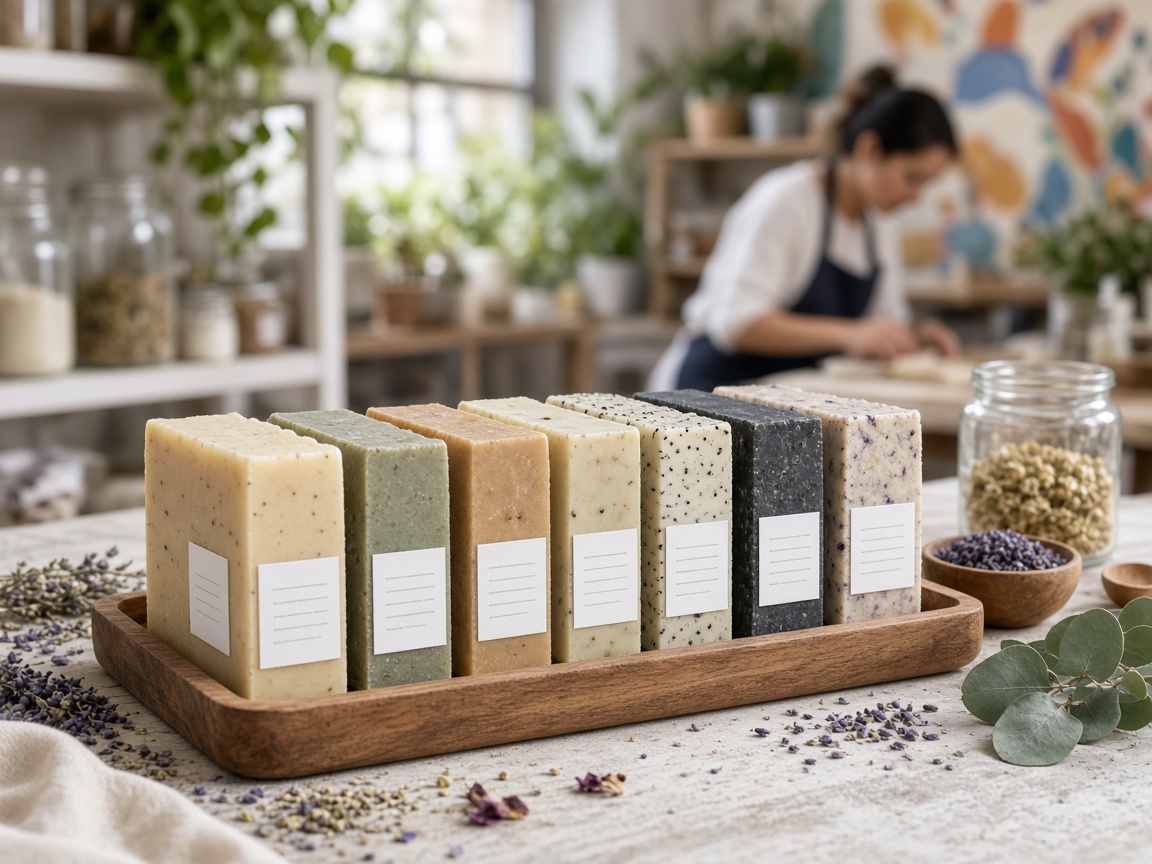 Retail bars at Terraport Soap Atelier