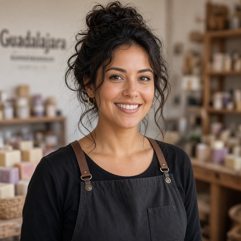 Portrait of Soap-Making staff at terraport.world desk 2